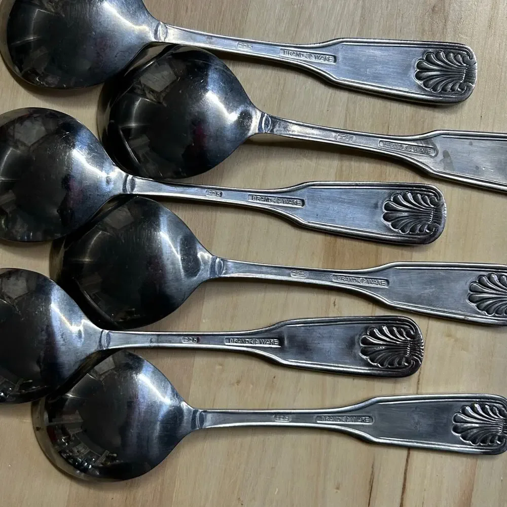 Brandware Flatware SOUP SPOONS (6) Coral